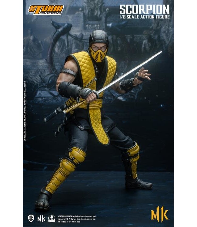 Bandai Namco Toys Mortal Kombat 11 1/6 Scale Scorpion Action Figure