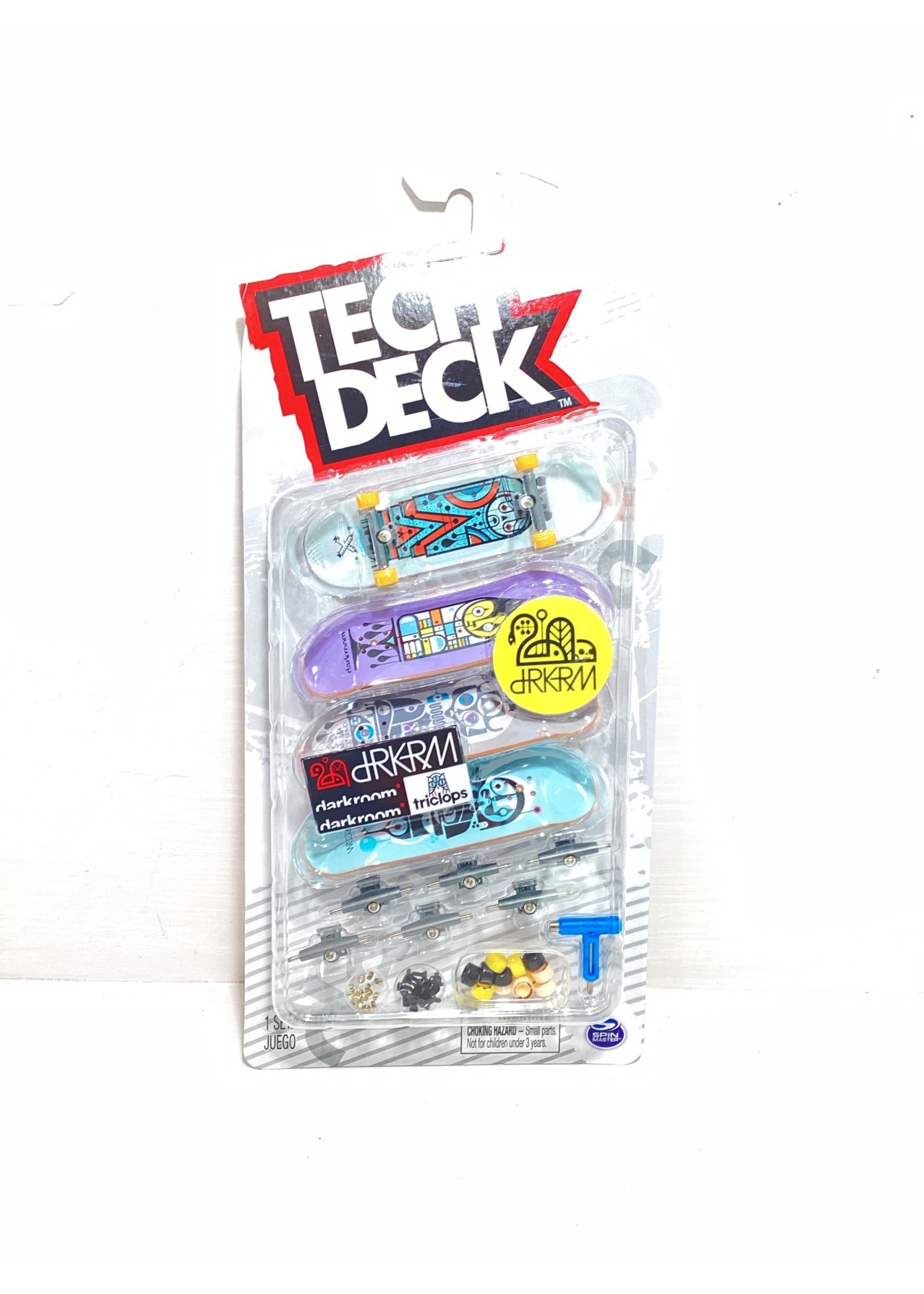 Tech Deck Darkroom Set Of 4 Boards Breazy Beach