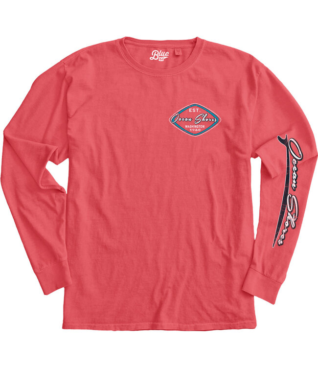 Dyed Ringspun Longsleeve Balkanize Surfboard FBS