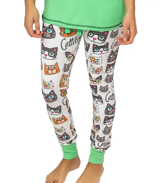 Lazy Ones Cattitude PJ Leggings