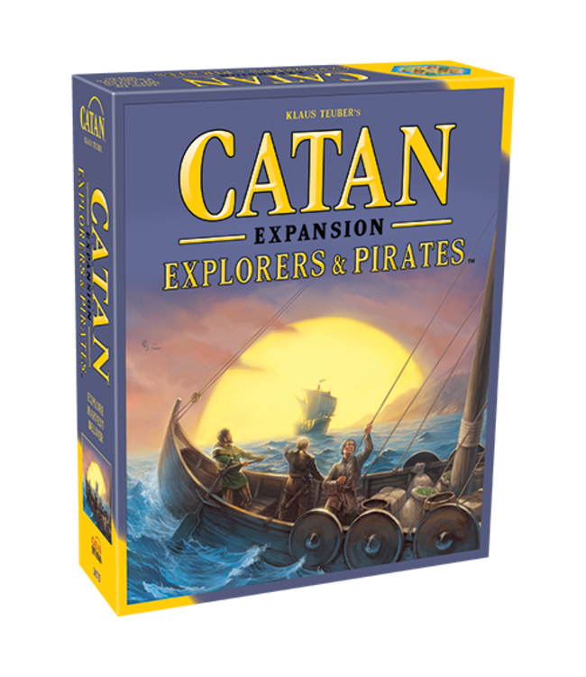 Asmodee Catan: Explorers and Pirates Expansion