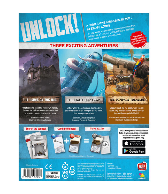 Asmodee UNLOCK! Mystery Adventures