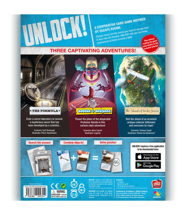 Asmodee UNLOCK! Escape Adventures