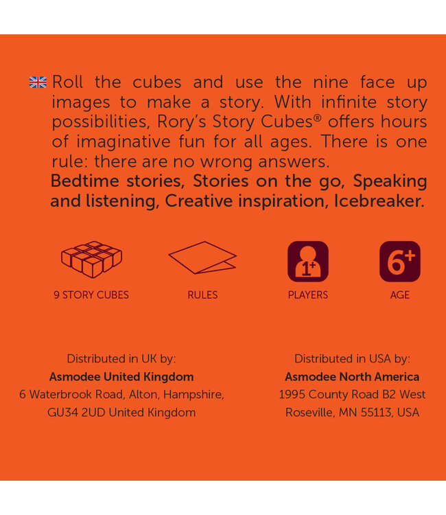 Asmodee Rorys Story Cubes