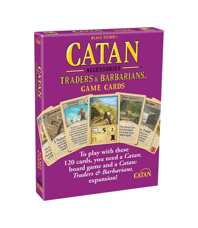 Asmodee Catan Traders & Barbarians Game Cards