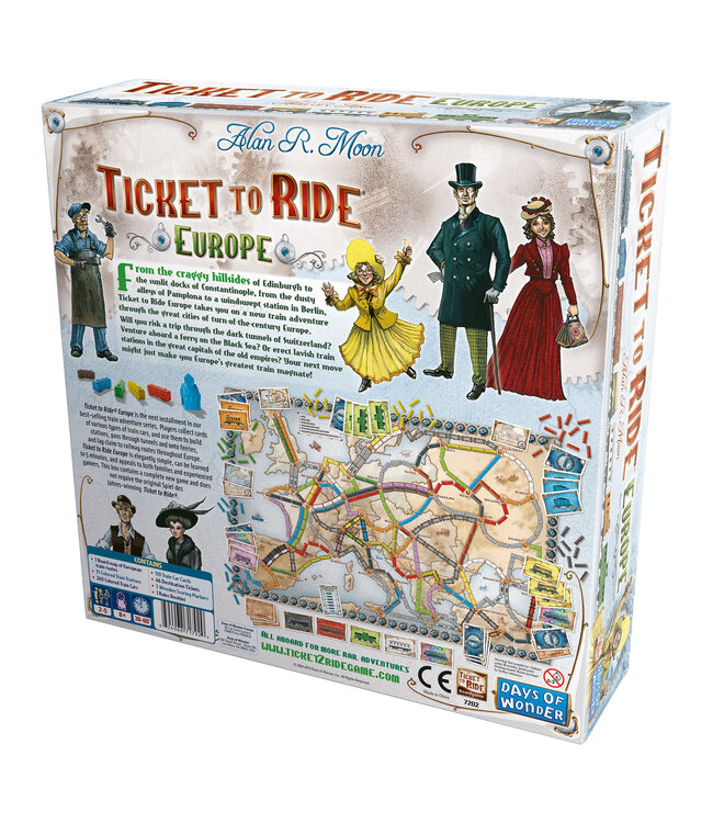 Asmodee Ticket to Ride: Europe