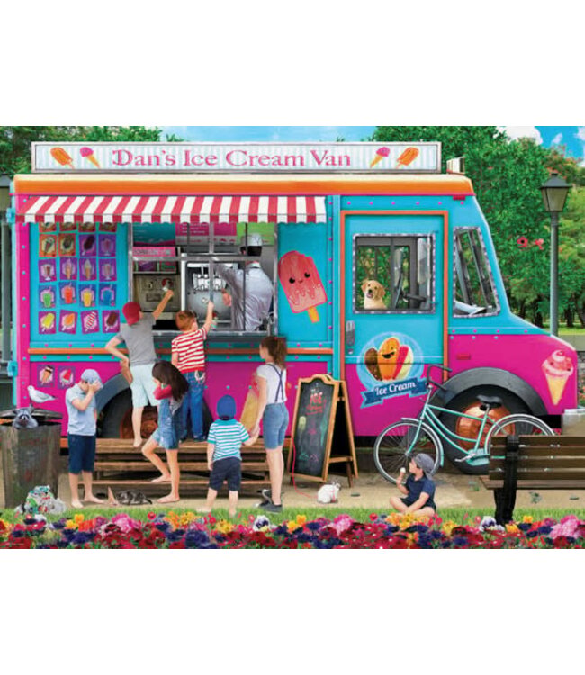 Eurographics Inc. Dans Ice Cream Van By Normand 1000pc