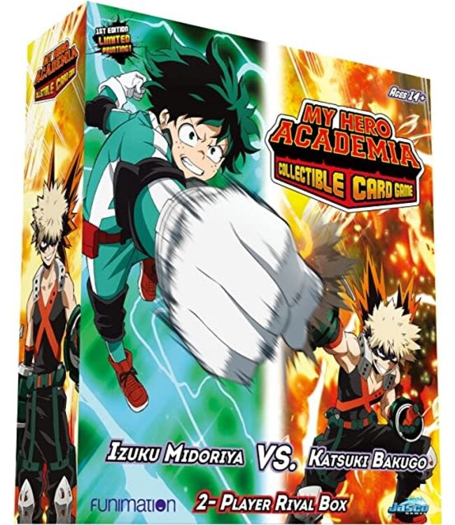 Asmodee My Hero Academia CCG Izuku Vs Katsuki 2 Player