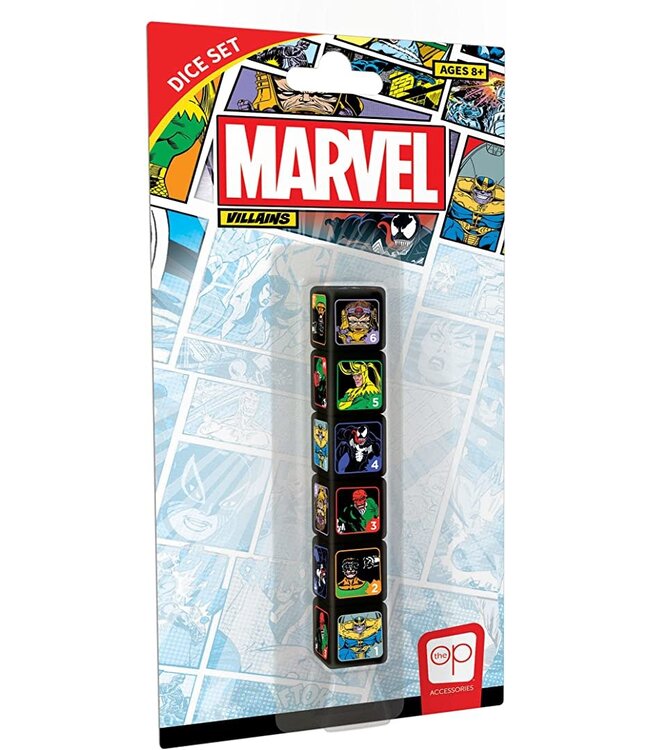 USA Opoly Inc Marvel Villains Dice Set