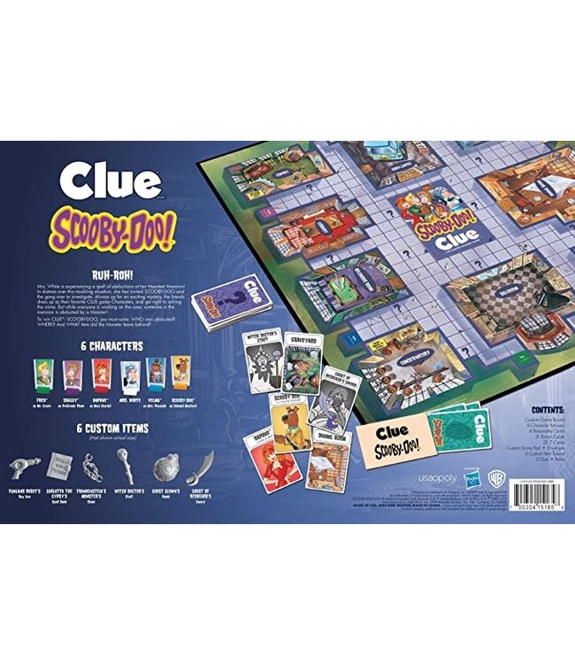 USA Opoly Inc Clue: Scooby-Doo