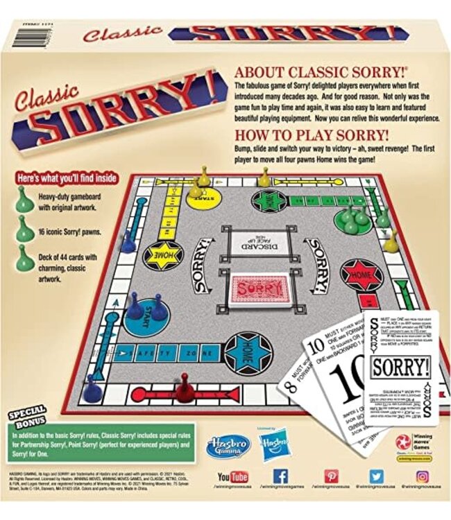 Winning Moves Classic Sorry