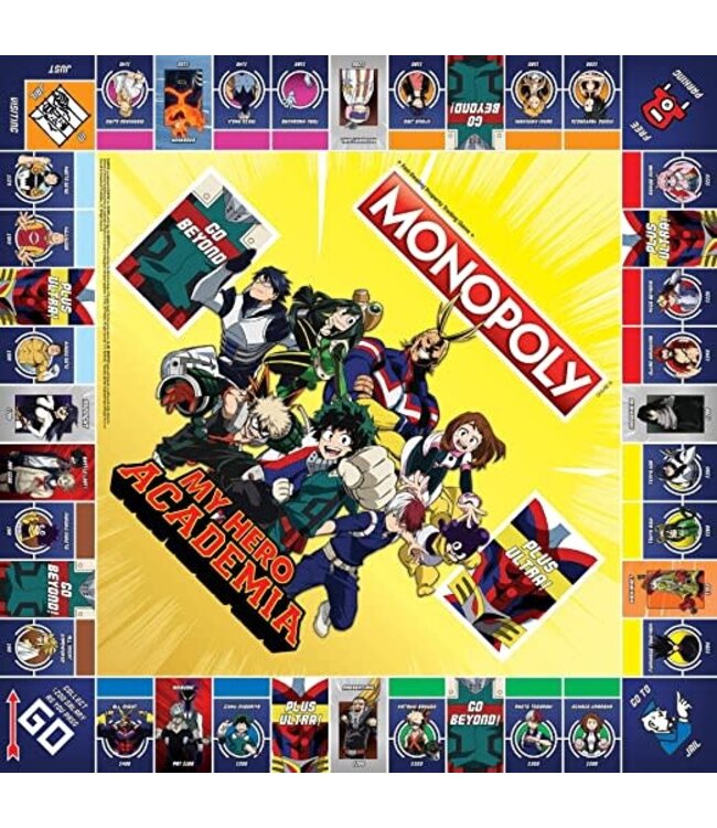 USA Opoly Inc MONOPOLY MY HERO ACADEMIA