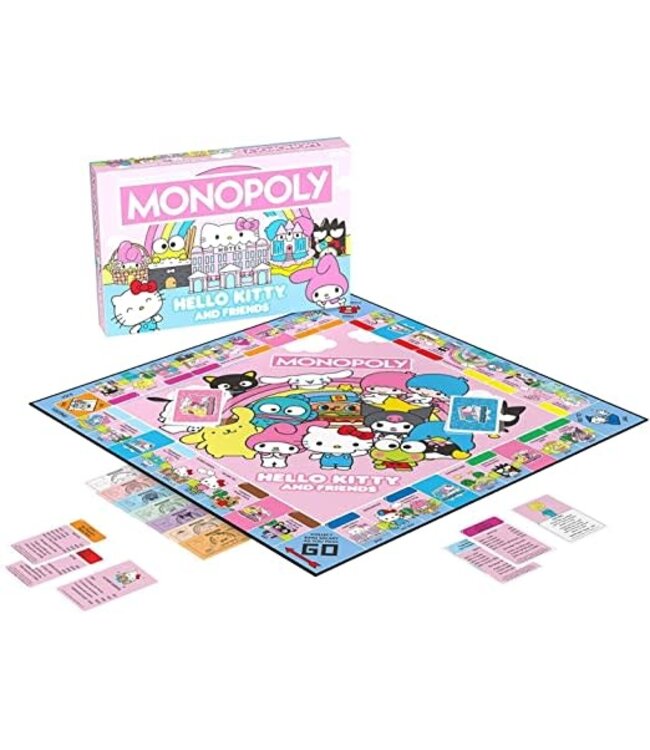 USA Opoly Inc MONOPOLY HELLO KITTY AND FRIENDS