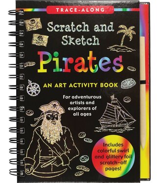 Peter Pauper Press Scratch  & Sketch Pirates