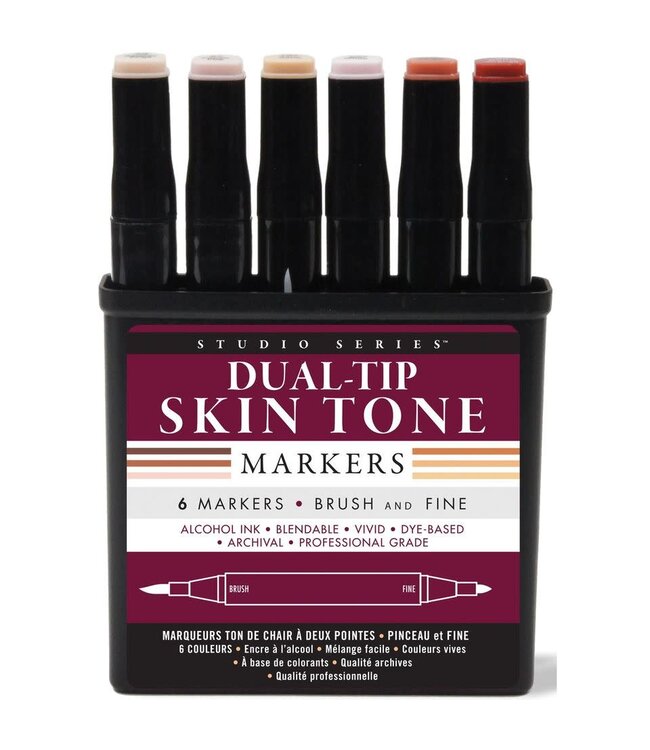 Peter Pauper Press Studio Series Skin-Tone Dual Tips