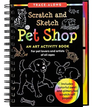 Peter Pauper Press Scratch & Sketch Pet Shop