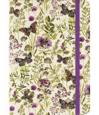 Peter Pauper Press Small Journal Amethyst Butterflies