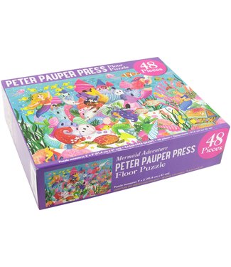 Peter Pauper Press Mermiad Adventure Floor Puzzle