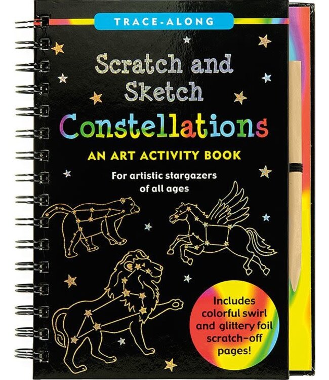 Peter Pauper Press Scratch & Sketch Constellations