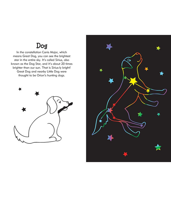 Peter Pauper Press Scratch & Sketch Constellations