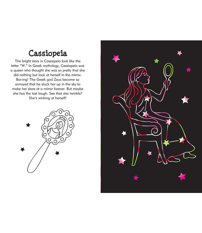 Peter Pauper Press Scratch & Sketch Constellations