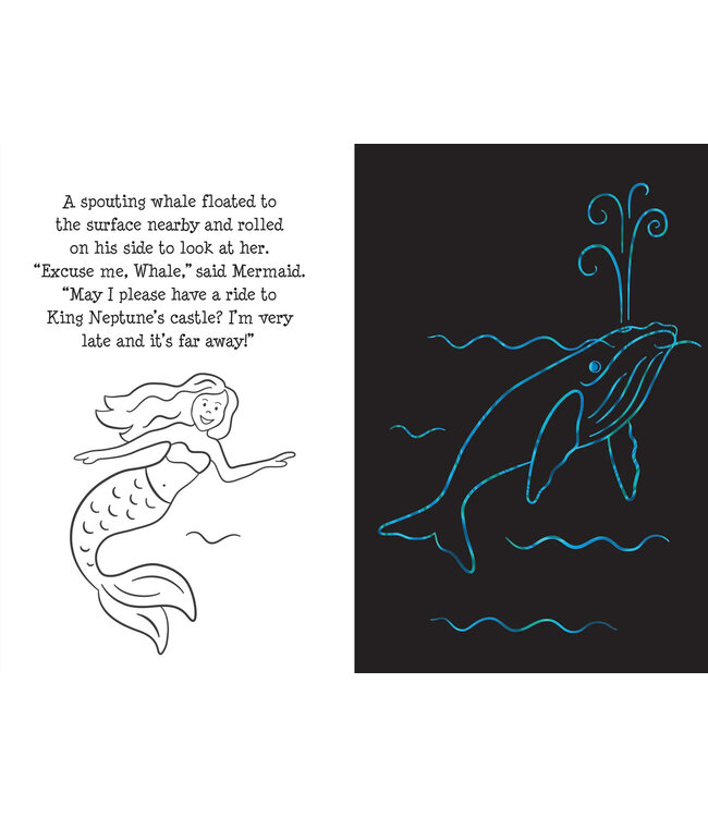 Peter Pauper Press Scratch & Sketch Mermaid Adventure