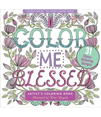 Peter Pauper Press Color Book Color Me Blessed