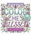 Peter Pauper Press Color Book Color Me Blessed