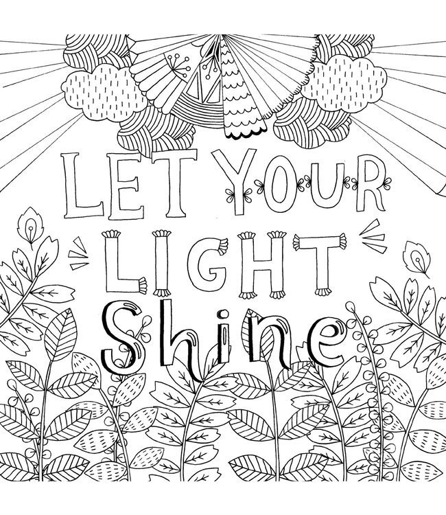 Peter Pauper Press Color Book Color Me Blessed