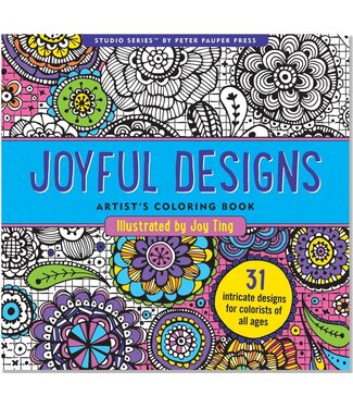 Peter Pauper Press Color Book Joyful Designs