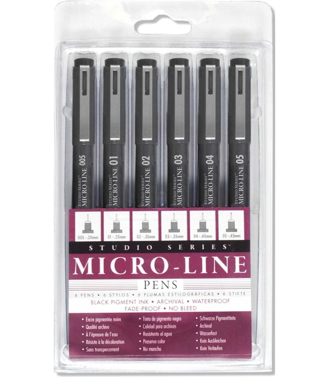 Peter Pauper Press Studio Series Microline Pen Set