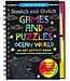 Peter Pauper Press Scratch & Sketch Games and Puzzles Ocean World