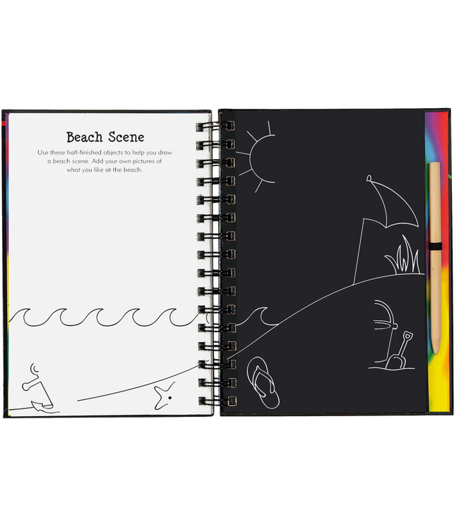 Peter Pauper Press Scratch & Sketch Games and Puzzles Ocean World