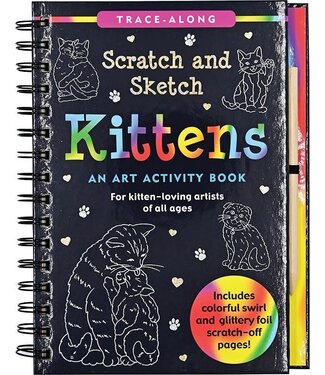 Peter Pauper Press Scratch & Sketch Kittens