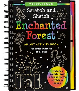 Peter Pauper Press Scratch &  Sketch Enchanted Forest