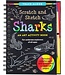 Peter Pauper Press Scartch &  Sketch Sharks