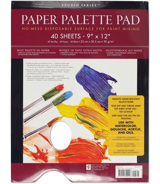 Peter Pauper Press Studio Series Paper Palette Pad 40 sheets