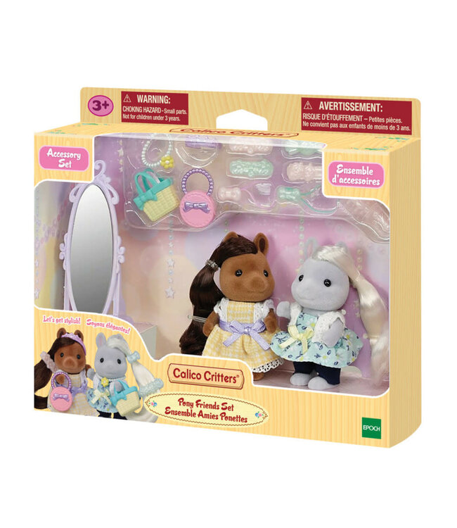 Epoch Calico Critters Pony Friends Set