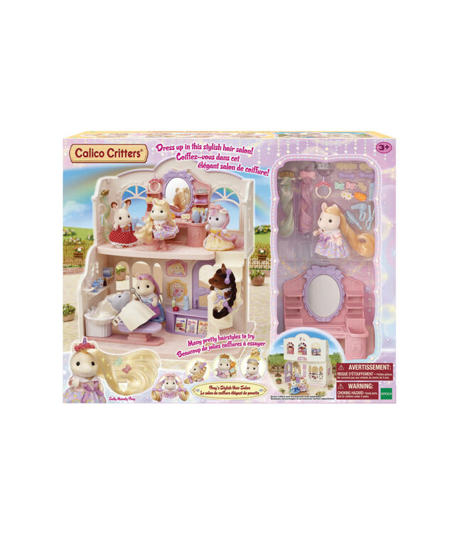 Epoch Calico Critters Pony?s Stylish Hair Salon