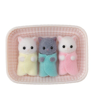 Epoch Calico Critters Persian Cat Triplets