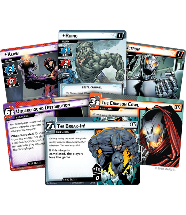 Asmodee Marvel Champions The Card Game