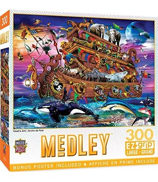 Masterpieces Medley Noahs Ark Ez Grip Puzzle 300pc