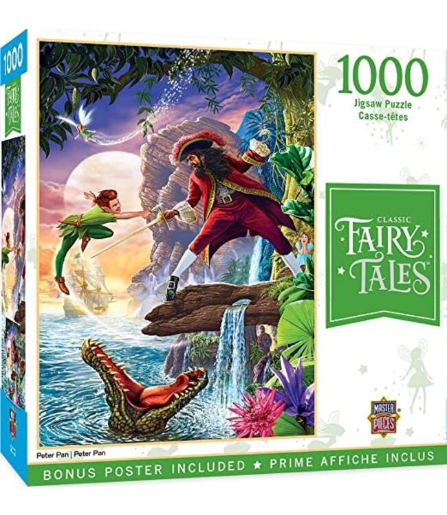 Masterpieces Classic Fairy Tales-Peter Pan 1000pc