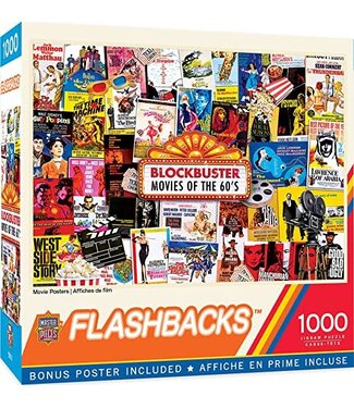 Masterpieces Movie Posters 1000 pc