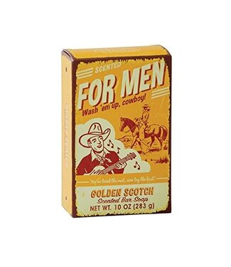 Commonwealth Soap & Toiletries Golden Scotch  For Men 10oz Bar Soap