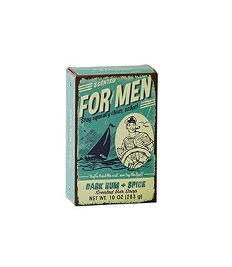 Commonwealth Soap & Toiletries Dark Rum And Spice  For Men 10oz Bar Soap