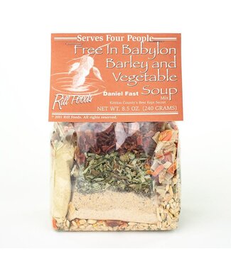 Free in Babylon Barley Vegetable Soup Family Size