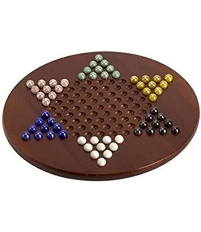 CHH Products 15Inch Large Chinese Checkers With Marble