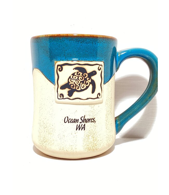 Cape Shore Potters Mug Turtle