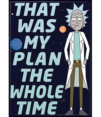 Ata Boy Rick and Morty That Was My Plan
